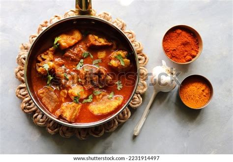 Mutton Rogan Josh Mutton Masala Indias Stock Photo 2231914497 ...