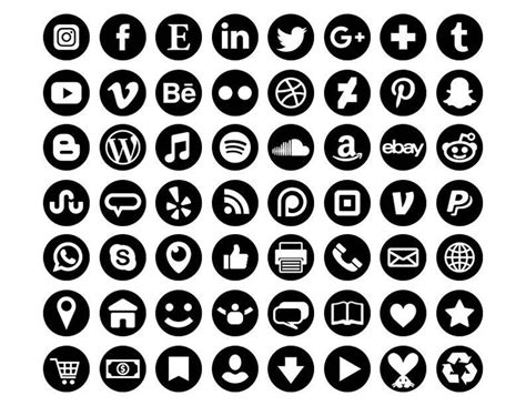 Transparent Social Media Icon at Vectorified.com | Collection of Transparent Social Media Icon ...