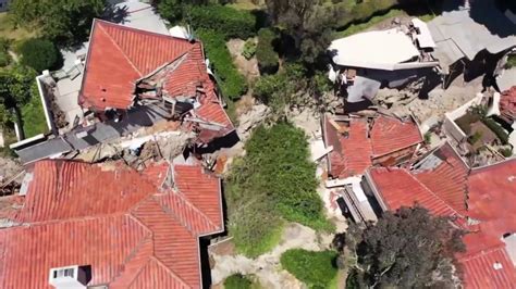 Southern California landslide prompts evacuation of a dozen homes