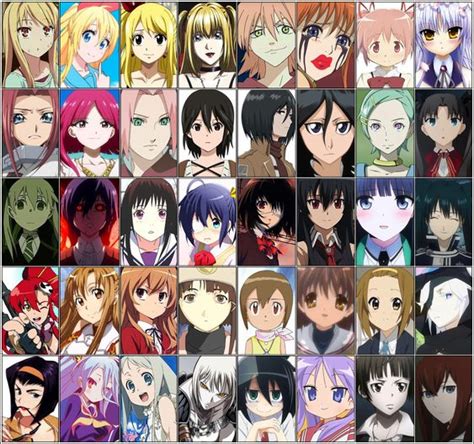 Anime Female Characters Quiz - By Otaku123