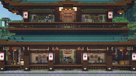 Minecraft Japanese House Interior