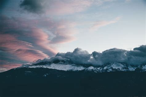 White cloud, Mountains, Clouds, Peaks HD wallpaper | Wallpaper Flare