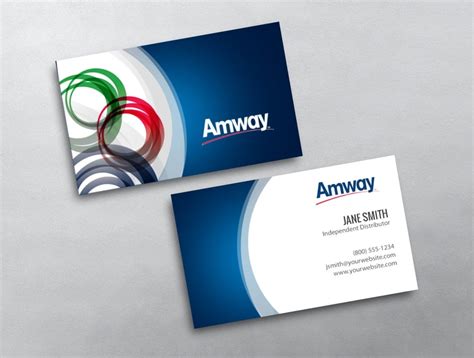 Amway Business Card Independent Distributor Business Card - Etsy