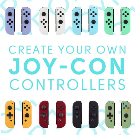 Create Your Own Custom Joy-con Controllers, Nintendo Joy-cons - Etsy