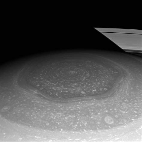 The Hexagon of Saturn - How Big is it, and What Causes its Shape?