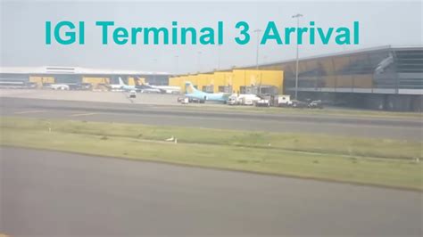 INDIA : Indira Gandhi International Airport Terminal 3 Arrival Scenes - YouTube