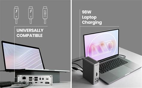 CalDigit TS4 Thunderbolt 4 Dock - 18 Ports, 98W Charging, 3x Thunderbolt 4 40Gb/s, 5 x USB-A, 3 ...