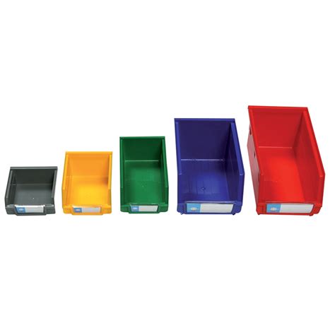 Parts Bin: Colour Coded Plastic Parts Bin Available In Multiple Sizes