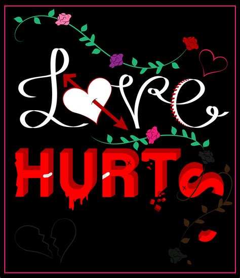 Love Hurts Typography on Behance