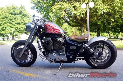 honda shadow vt1100 aero bobber - bikerMetric