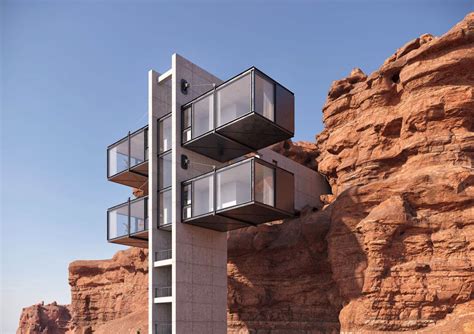 Canyon House, Khujand Desert, Tajikistan|Visualization