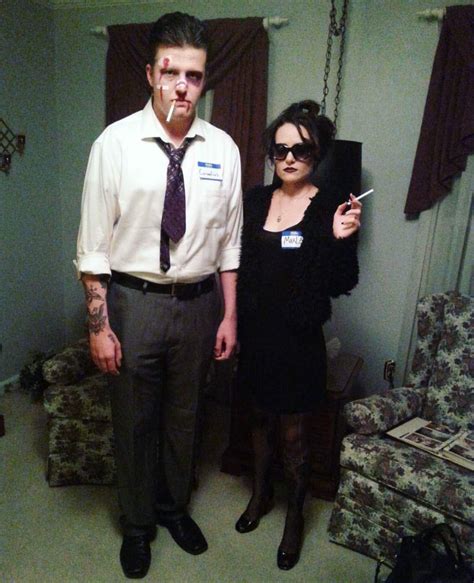 Narrator & Marla | Movie halloween costumes, Horror halloween costumes ...