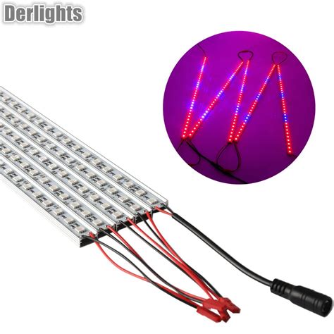 Led Plant Grow Light 5pcs 0.5m 10W DC12V SMD5050 LED Grow Light Bars For Flowering Plant And ...