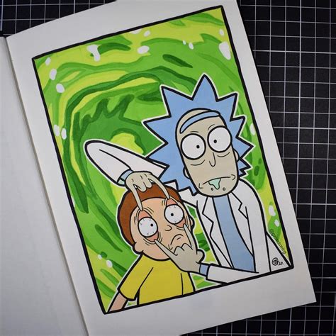 Rick and Morty - Drawing Skill