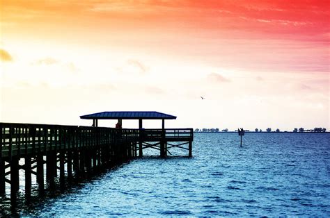 Safety Harbor Pier Photograph by Bill Cannon - Pixels