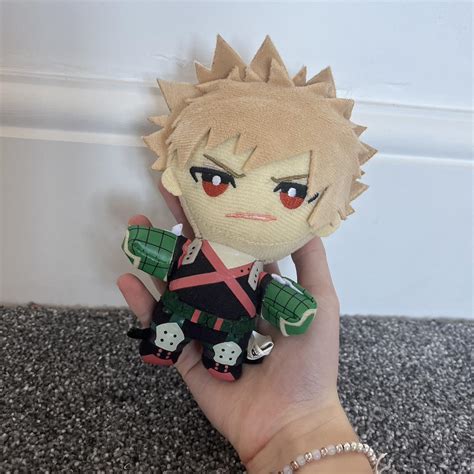 Bakugo anime plush my hero academia 🖤 Perfect... - Depop