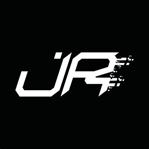 JR Logo monogram abstract speed technology design template 16577273 ...