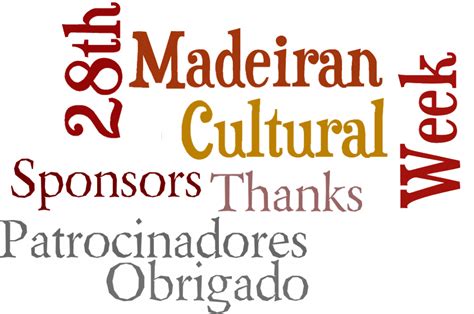 Our 28th Annual Madeiran Culture Week - Canadian Madeira Club