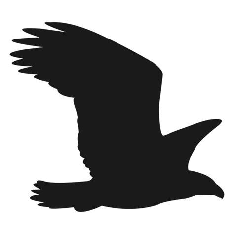 Falcon silhouette - Transparent PNG & SVG vector file