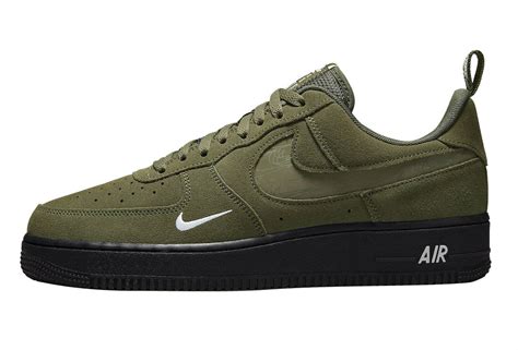 Nike Air Force 1 Low Olive Suede DZ45140-300 - KicksOnFire.com