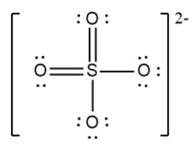 What is the hybridization of sulfate ion? | Quizlet