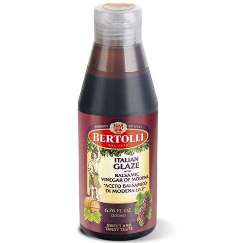 Balsamic Vinegar Glaze – Bertolli Olive Oil