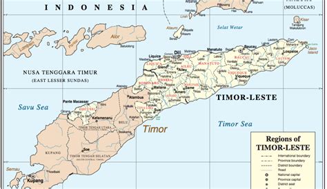 Timor-Leste On Map - Timor Leste, Australia, and the International Order - The Pell Center for ...