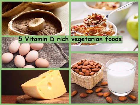 5 Vitamin D rich vegetarian foods - Home Remedies Blog