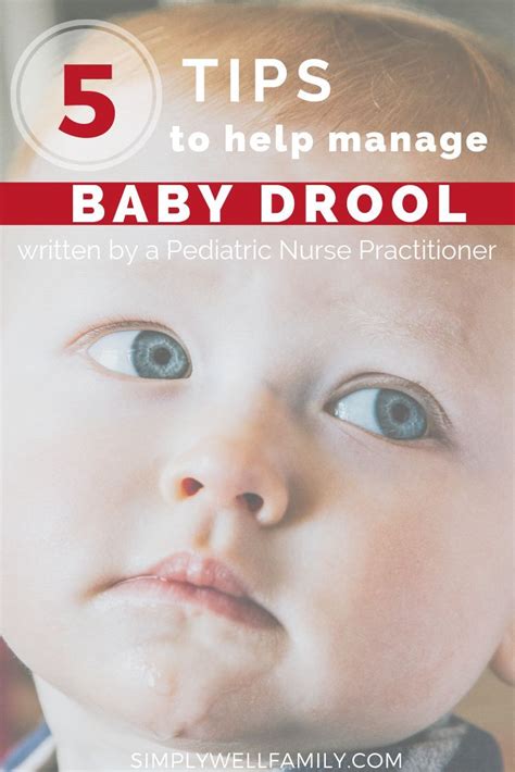 How To Manage Baby Drool remedies - Simply Well Family | Drooling baby ...