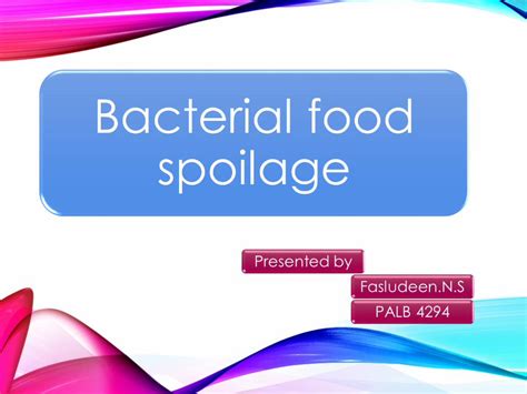 (PPT) food spoilage bacteria - DOKUMEN.TIPS