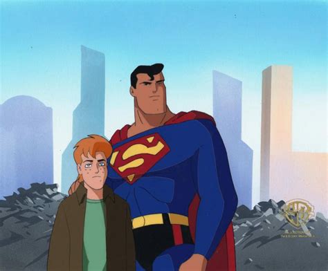 DC Comics Studio Artists - Superman Animated Series Original Cel ...