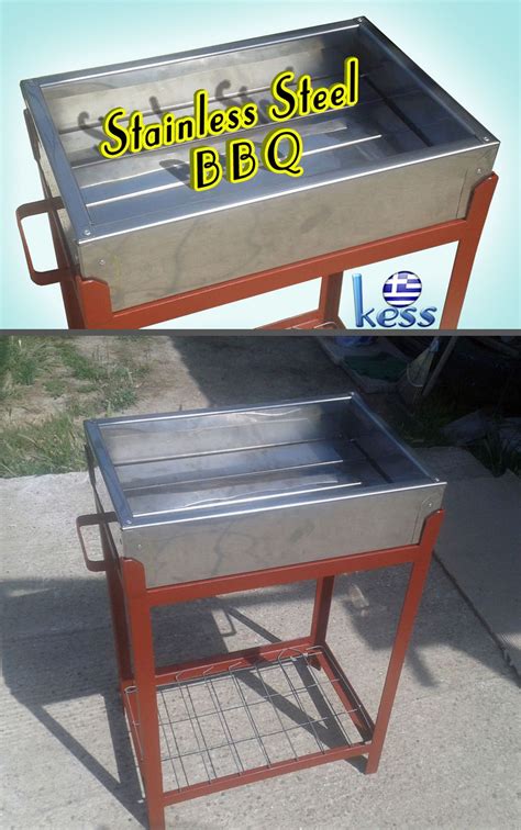 DIY a Stainless Steel (AISI 304) Barbecue with double layer bottom ...