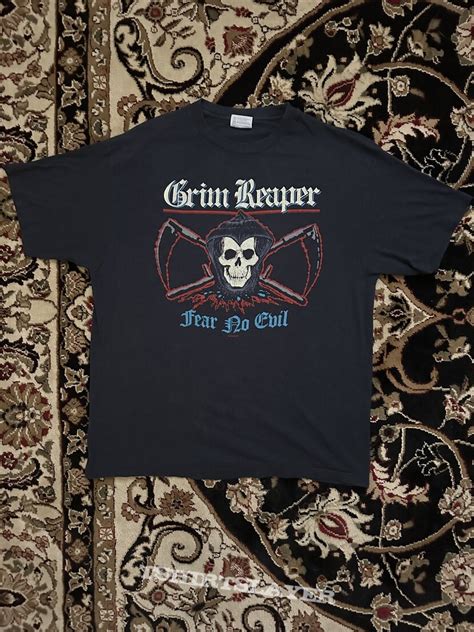 Grim Reaper 1985 North American Tour Shirt | TShirtSlayer TShirt and ...