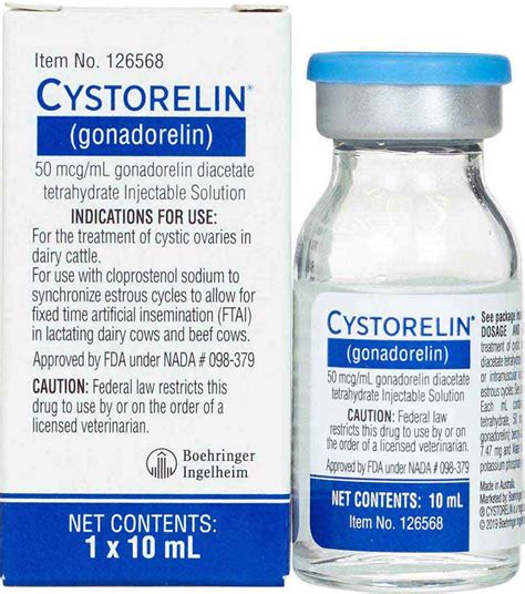 jerseycows: Cystorelin GnRH label change