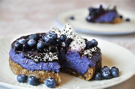 Vegan Blueberry Cheesecake - carinaberry.com