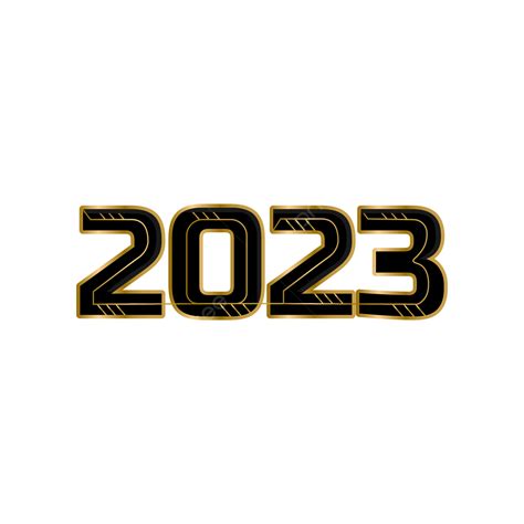 Minimal 2023 Logo Text Concept Design, 2023, 2023 Text, Text Elements PNG and Vector with ...