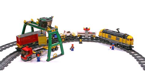 Cargo Train - LEGO set #7939-1 (Building Sets > City)