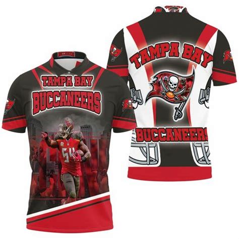 Lavonte David #54 Super Bowl 2021 Nfc South Division Champions 3D All Over Print Polo Shirt ...