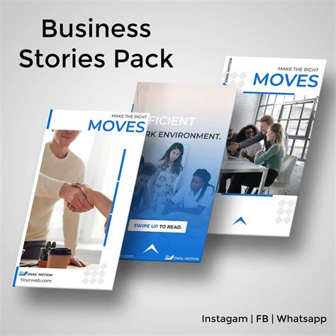 Free Business Instagram Stories Psd - Snail Motion