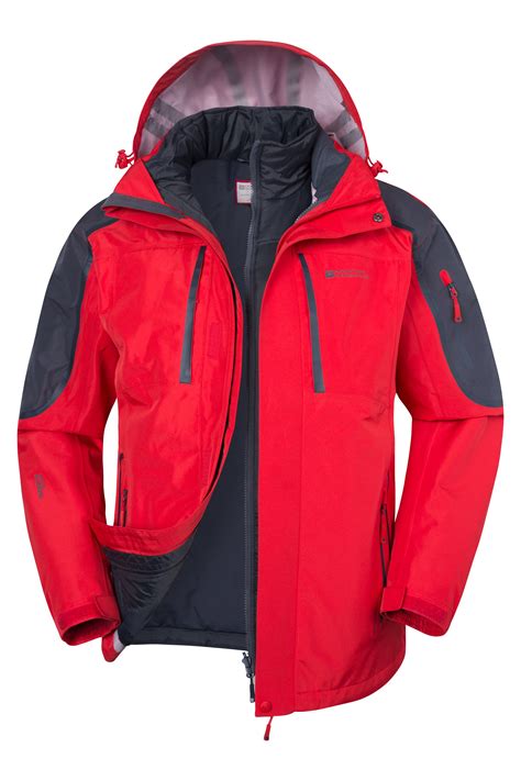 Mountain Warehouse Zenith Extreme Mens 3 in 1 Waterproof Jacket | eBay