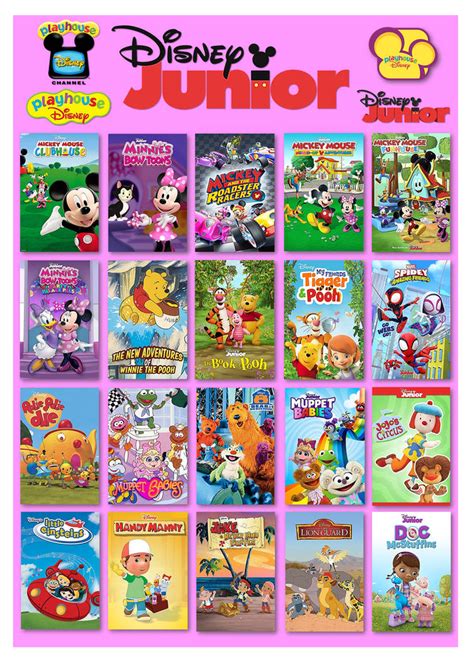 Disney Junior TV Programmes by gikestheASD on DeviantArt