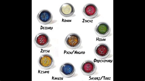 Naruto - 10 Ring of Akatsuki - YouTube