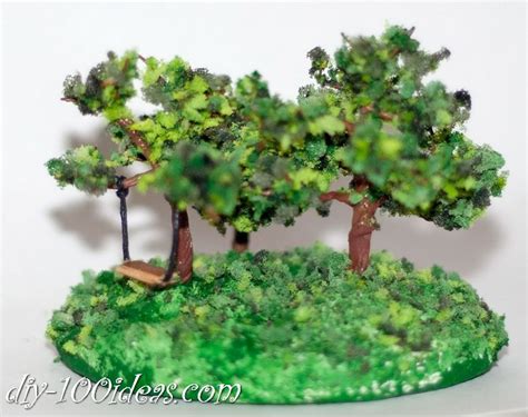 How to make miniature trees | DIY 100 Ideas