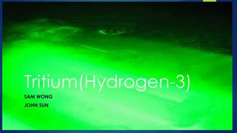 PPT - Tritium(Hydrogen-3) PowerPoint Presentation, free download - ID:2481410