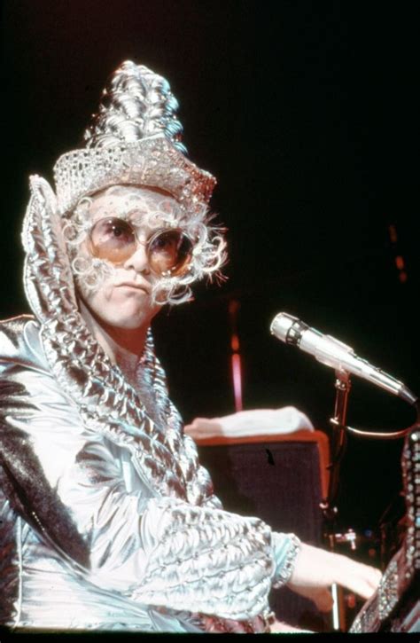 30 Flamboyant Stage Costumes of Elton John During the 1970s ~ Vintage Everyday