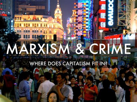 Conflict Structuralism (Marxism) & Crime by mrs j