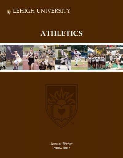 2006-07 Annual Report - Lehigh University Athletics