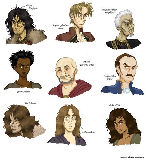 The First Law Characters by Viragom on DeviantArt