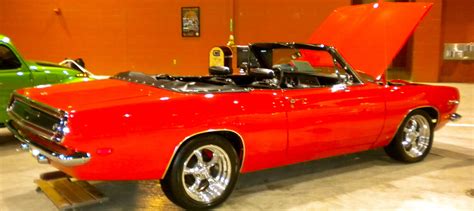 Beautifully restored 1969 Plymouth Barracuda Convertible, built and restored by Carlisle Customs ...