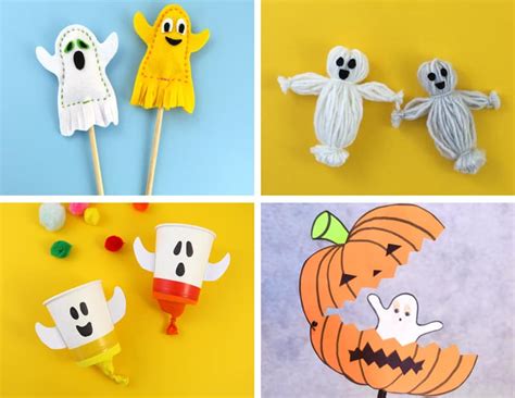 Cute ghost crafts for kids - The Craft Train